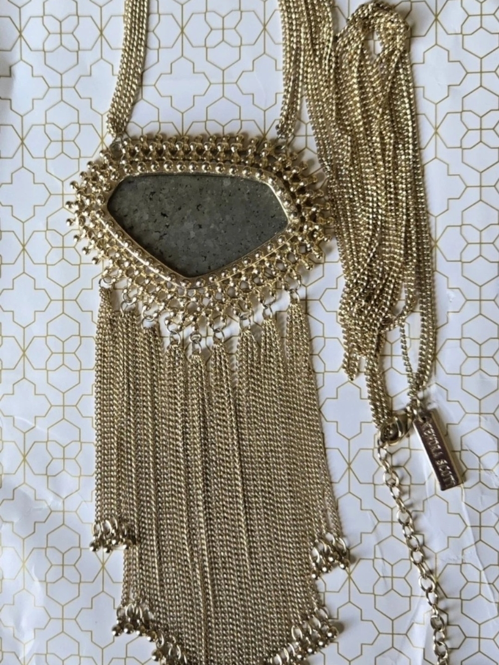 Kendra Scott Vintage Emelia Fringe Necklace